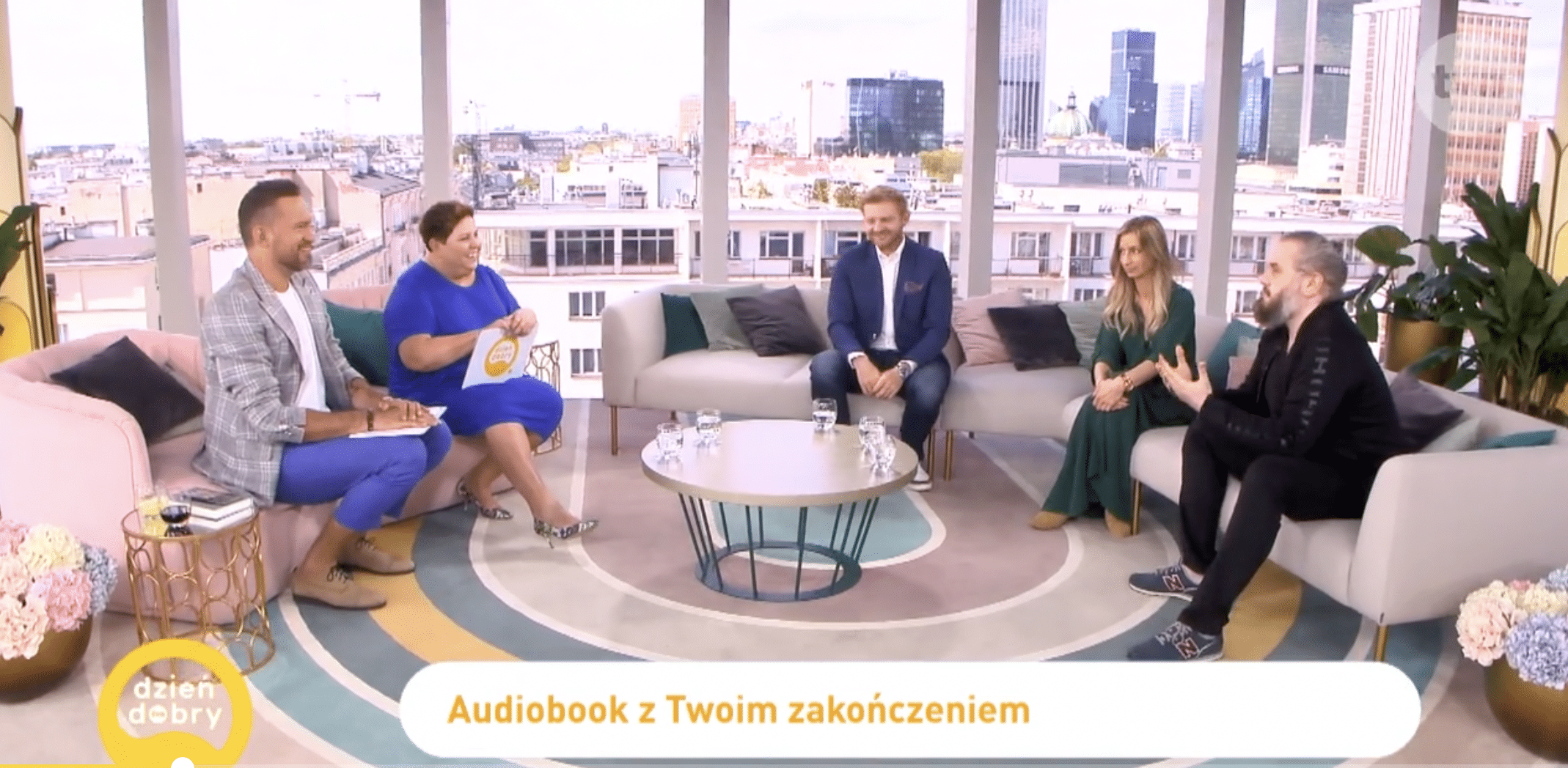 Wojtek Jezowski, Magdalena Schejbal & Rafał Zawierucha appeared on Polish morning television show - Dzień Dobry TVN - May 2021.