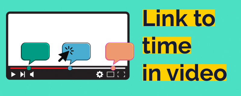 Link to time in video