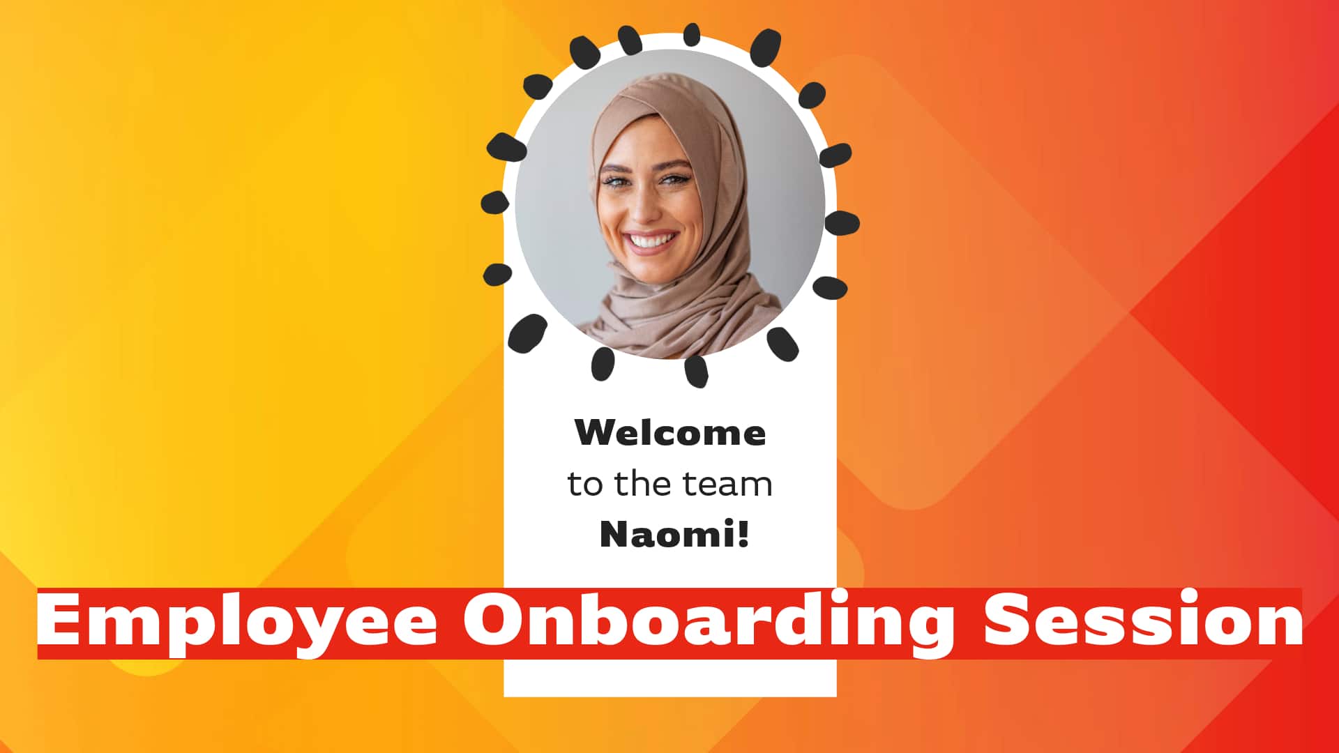 Employee Onboarding Session for the future of work