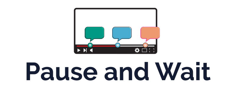 Click to leanr more about the pause and wait feature