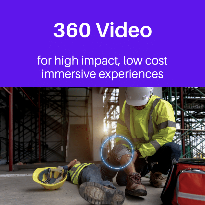 Click to learn more about for using 360 videos for high impact, low cost immersive experiences