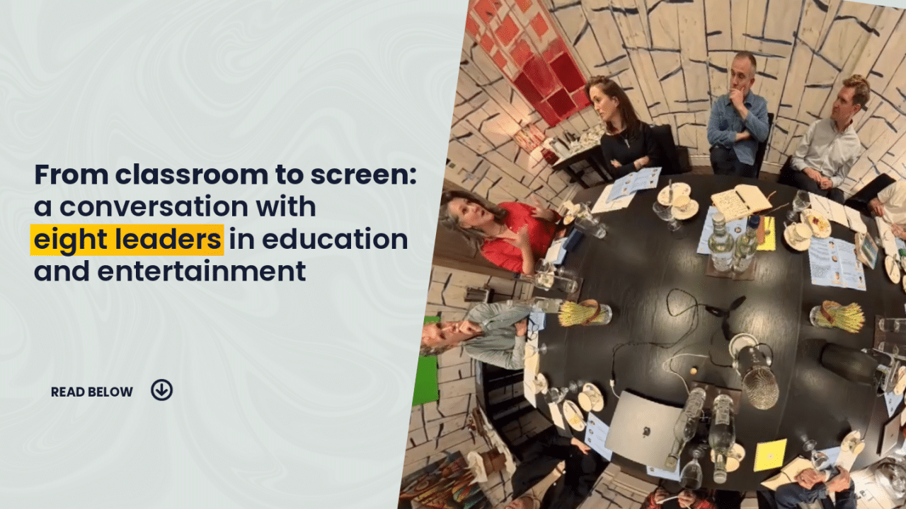 In conversation with eight leaders in education and entertainment